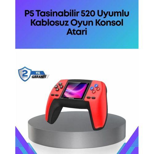Tv Bağlantılı 520 Oyunlu P5 Retro Gamepad Konsol