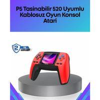 Tv Bağlantılı 520 Oyunlu P5 Retro Gamepad Konsol
