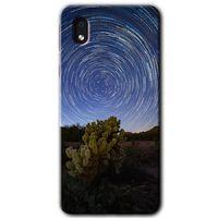 Galaxy A01 Core Kılıf HD Desen Baskılı Arka Kapak - Eclipse Sky