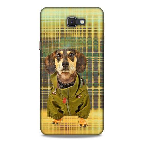 Samsung Galaxy J7 Prime Kılıf Köpek Kıyafetleri (35) Fit Design Kılıf Beagle Palto
