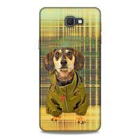 Samsung Galaxy J7 Prime Kılıf Köpek Kıyafetleri (35) Fit Design Kılıf Beagle Palto
