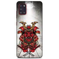 Lopard Samsung Galaxy A31 Uyumlu Kılıf Tattoo's (39) Liquid Crystal Kılıf Şeytan Dövmesi