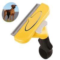 Kedi Ve Köpekler İçin Kısa Tüylü Köpek Tarağı Tüy Toplayıcı Tarak Large