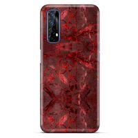 Mermer Desenli (42) Tema Rugged Armor Kılıf Tarçın Oppo Realme 7 Kılıf