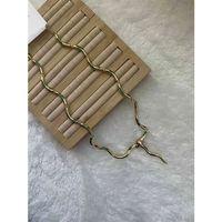 Yılan Kolye - Altın