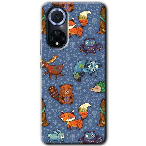 Huawei Nova 9 Kılıf HD Desen Baskılı Arka Kapak - Animals Funny