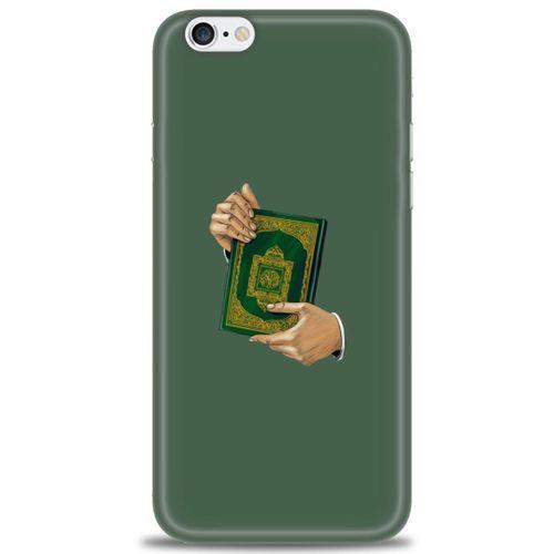 iPhone 6 Kılıf HD Baskılı Kılıf - Warning + Tam Ekran Koruyucu