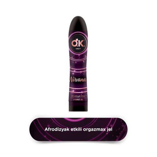 Okey Nirvana Prezervatif 40'lı Nirvana Uyarıcı Jel 100 ml
