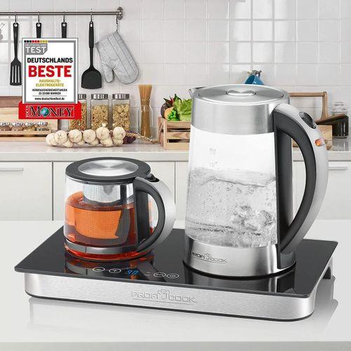 ProfiCook TKS1056  3'ü 1 Arada - Çay / Kahve + Paslanmaz Çelik Su Isıtıcısı + Baz - 2200 W