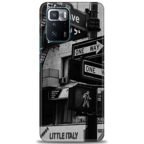 Xiaomi Poco X3 GT Kılıf HD Baskılı Kılıf - One Way + Tam Ekran Koruyucu