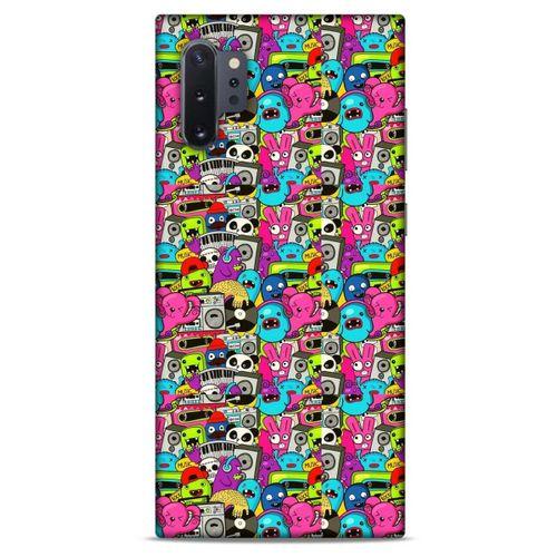 Graffitix (34) Desenli Silikon Kapak Samsung Galaxy Note 10 Plus Kılıf