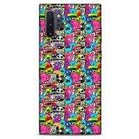 Graffitix (34) Desenli Silikon Kapak Samsung Galaxy Note 10 Plus Kılıf