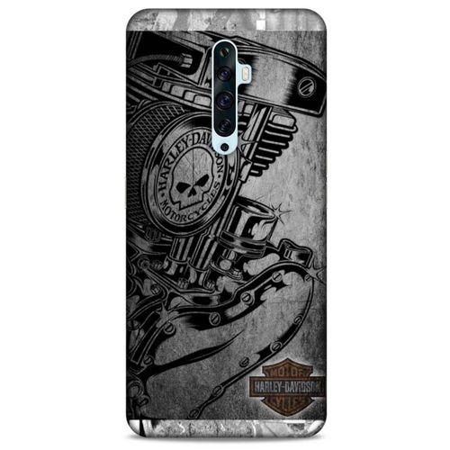 Oppo Reno 2z Uyumlu Kılıf Motorsiklet (41) Tank Kılıf Harley