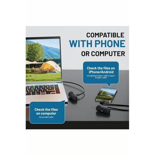 Mini Wıfı Aksiyon Kamerası 1080p Taşınabilir Vücut Kamerası Giyilebilir Video Kaydedici Ipx7 Su Geçirmez