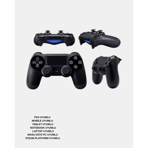 Ps4 Kablosuz Oyun Kolu V2 – Bluetooth Bağlantılı, Titreşimli, Pc Ve Mobil Uyumlu