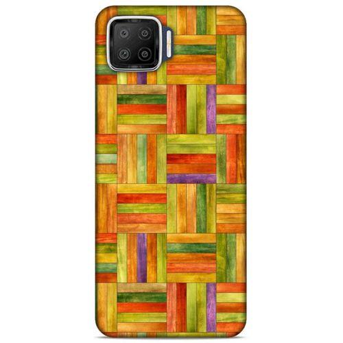 Lopard Oppo A73 Uyumlu Kılıf Wood'X (50) Shockproof Kılıf Desenli