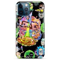 Apple iPhone 13 Pro Uyumlu Kılıf Rick And Morty (39) Liquid Crystal Kılıf Shadow Council