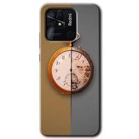 Xiaomi Redmi 10C Kılıf HD Desen Baskılı Arka Kapak + Temperli Cam - Clocks Artwork