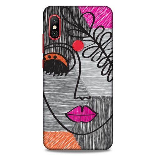 Lopard Xiaomi Redmi Note 6 Pro Uyumlu Kılıf Manipülasyon ☻ (2) Kabı Desenli