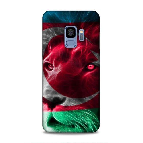 Samsung Galaxy S9 Uyumlu Kılıf Azarbaijan (23) Ultra Koruma Kılıfı Aslan Bayrak