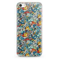 Apple iPhone SE Kılıf Uludağ Doodle Arka Kapak Koruma Desenli Full Koruyucu