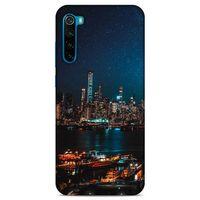 Lopard Xiaomi Redmi Note 8T Uyumlu Kılıf Gece'S (6) Silikon Kılıf Şehir