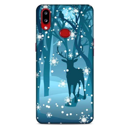 Samsung Galaxy A10s Kılıf Snowix (28) Arka Kapak Mavi Koyu