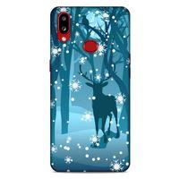 Samsung Galaxy A10s Kılıf Snowix (28) Arka Kapak Mavi Koyu