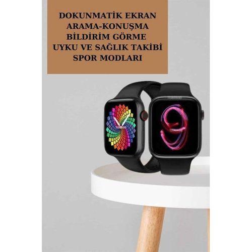 Powerbank Bluetooth Kulaklık Ve Yeni Model Akıllı Saat Seti Anc Özelliği Dokunamatik