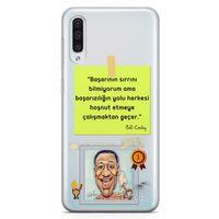 Samsung Galaxy A70 Kılıf Caps Bill Cosby Arka Kapak Koruma Desenli Full Koruyucu