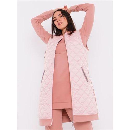 Minimal Kapitoneli Yelekli Spor Üçlü Takım - 70060.034 - Pudra