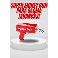 Para Saçma Tabancası Kırmızı Para Fırlatma Oyuncağı Parti Eğlencesi