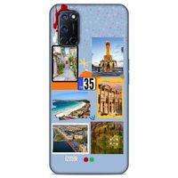 Lopard Oppo A72 Uyumlu Kılıf Şehirli ※ (35) İzmir Fit Design Kılıf
