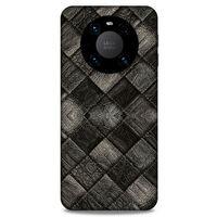 Lopard Huawei Mate 40 Pro Uyumlu Kılıf Patchwork (25) Antişok Kapak