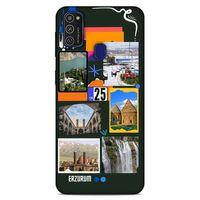 Lopard Samsung Galaxy M21 Uyumlu Kılıf Şehirli ※ (25) Erzurum Antişok Kapak