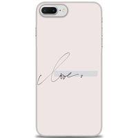 iPhone 7 Plus Kılıf HD Baskılı Kılıf - Love + Tam Ekran Koruyucu