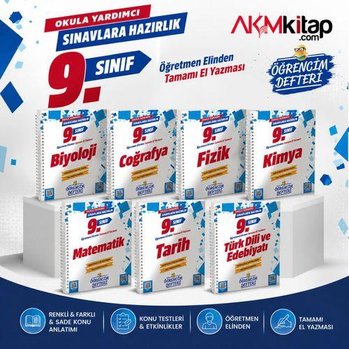 Murat Eğitim 9.Sınıf Öğrencim Defteri Seti 7 Kitap