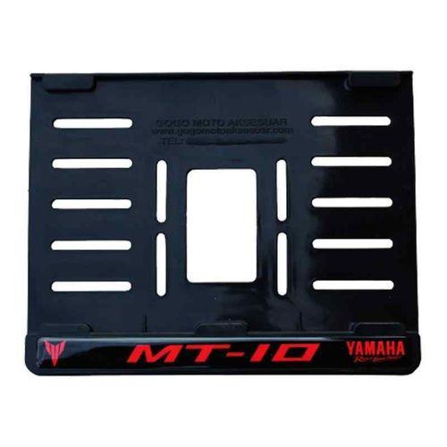 YAMAHA Yamaha Mt-10 Uyumlu 2 Plastik (15X24 Cm) Kırılmaz Plakalık