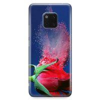 Huawei Mate 20 Pro Kılıf Gül Kırıkları Arka Kapak Koruma Desenli Full Koruyucu