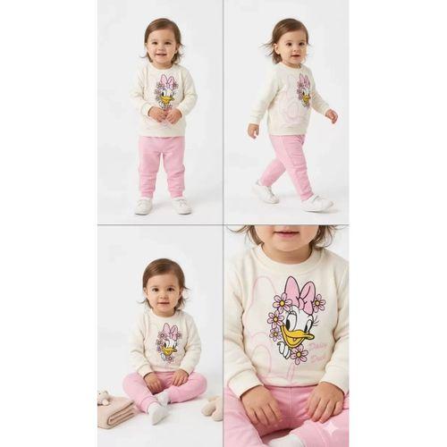 6/24 Ay Ördek Baskılı Basic Bebek Takımı