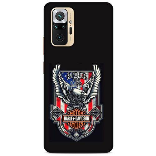 Xiaomi Redmi Note 10 Pro Uyumlu Kılıf Motorsiklet (7) Telefon Kılıfı Harley Davidson