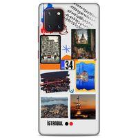 Lopard Samsung Galaxy Note 10 Lite Uyumlu Kılıf Şehirli ※ (34) İstanbul Slim Armor Kılıf