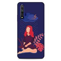 Huawei P Smart S Y8P Kılıf Depresyon (4) Koruma Kılıfı Açık Kahverengi