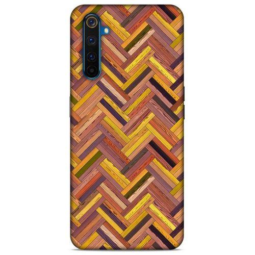 Lopard Oppo Realme 6 Uyumlu Kılıf Wood'X (39) Liquid Crystal Kılıf Baskılı