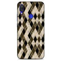 Mermer Desenli (2) Tema Kabı Bej Xiaomi Redmi Note 7 Pro Kılıf