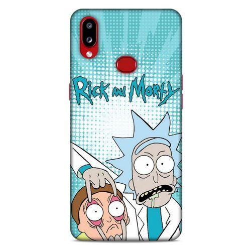 Samsung Galaxy A10s Uyumlu Kılıf Rick And Morty (2) Kabı Morty Smith