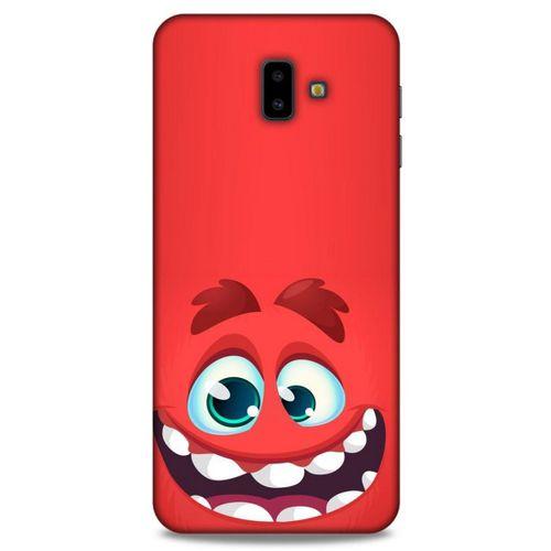Emojix (91) Samsung Galaxy J6 Plus Kılıf Silikon Kapak Desenli