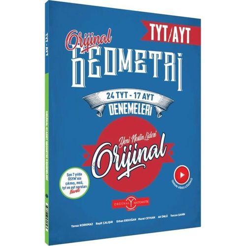 TYT AYT Geometri 24 TYT 17 AYT Deneme Orijinal Yayınları
