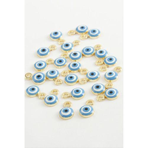 Nazar Tek Kulp Mineli Bileklik ve Kolye Ucu Aparatı 1 Adet