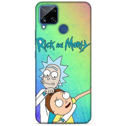 Realme C15 Uyumlu Kılıf Rick And Morty (1) Kılıfı Rick Sanchez